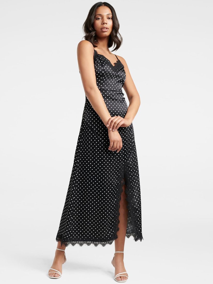Buy Forever New Women Black White Polka Dots Printed Maxi Dress Dresses for Women 11275256 Myntra