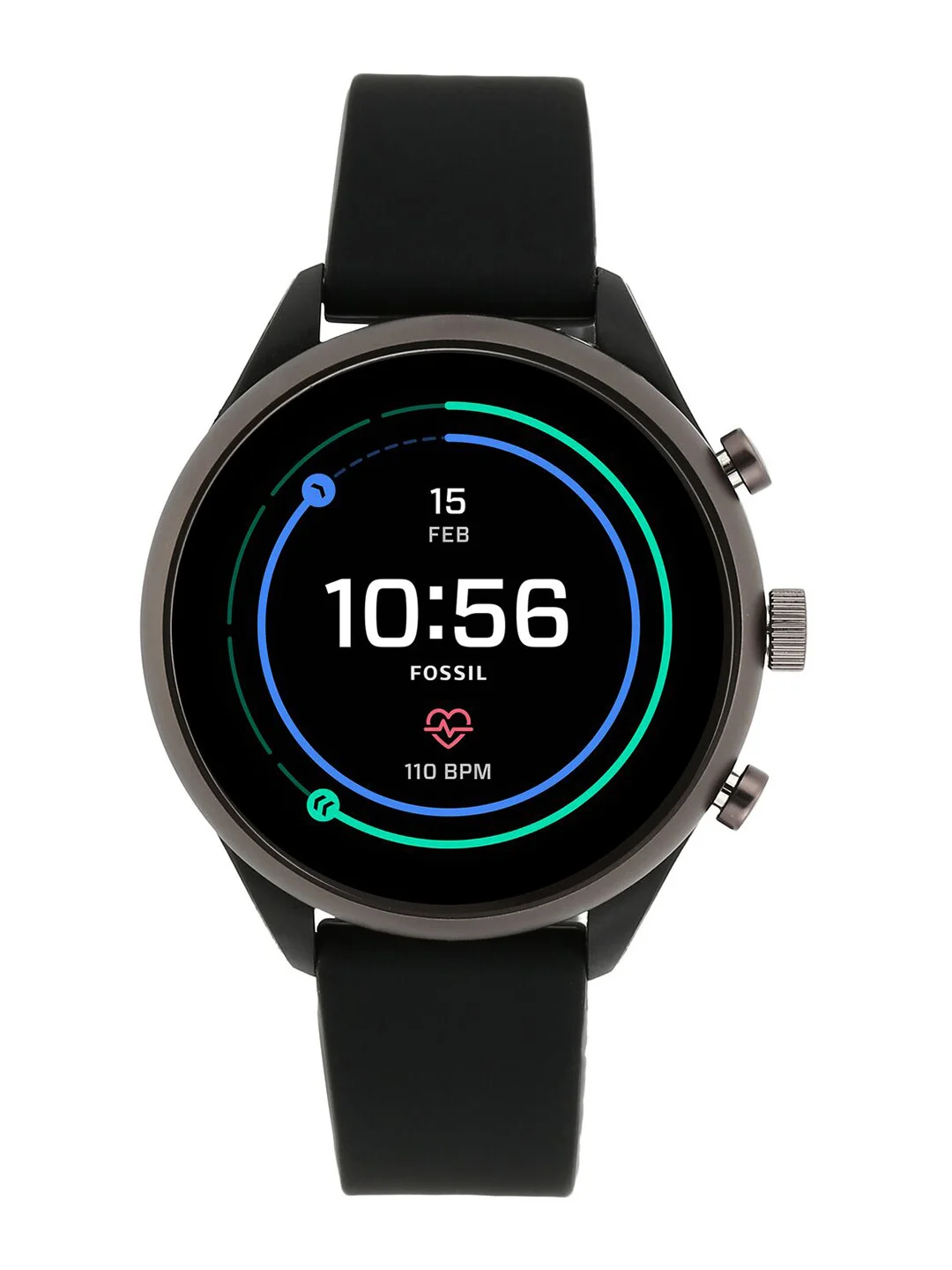 Buy Fossil Black Sport 41 Smart Watch FTW6024 Smart Watches for