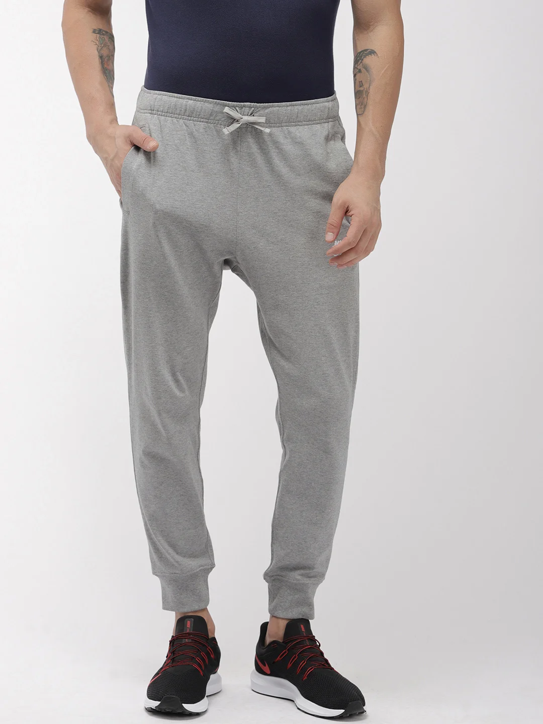 Nike Men Grey Sportswear Club Joggers