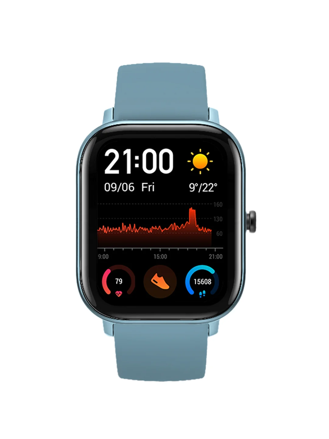 Buy Amazfit Unisex Blue GTS Smartwatch A1914 Smart Watches for