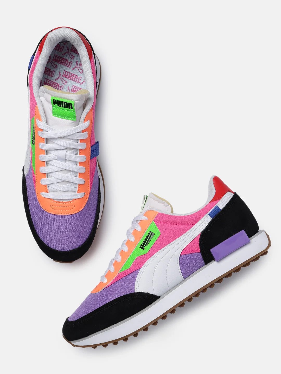 Buy Puma Women Purple Future Rider Play On Sneakers - Casual Shoes for Women  11420856 | Myntra