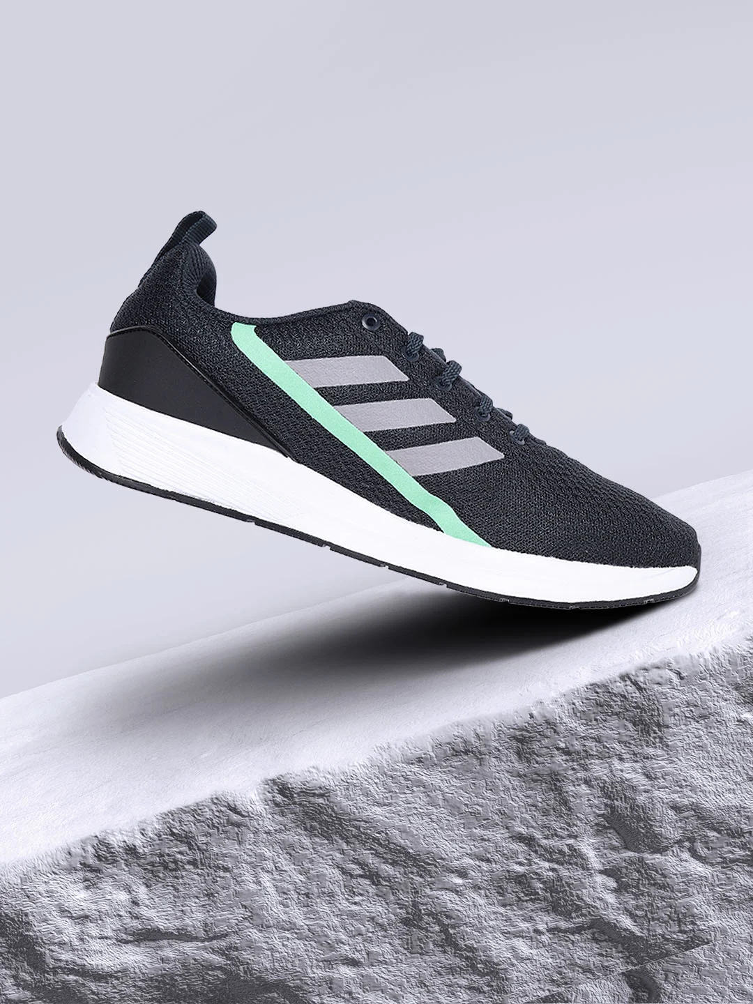 Buy ADIDAS Men Green Woven Design Pictor Running Shoes Sports