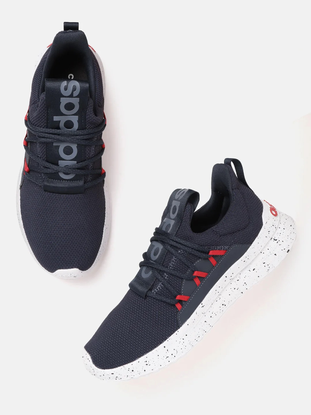 ADIDAS Men Woven Design Lite Racer Adapt Running Shoes