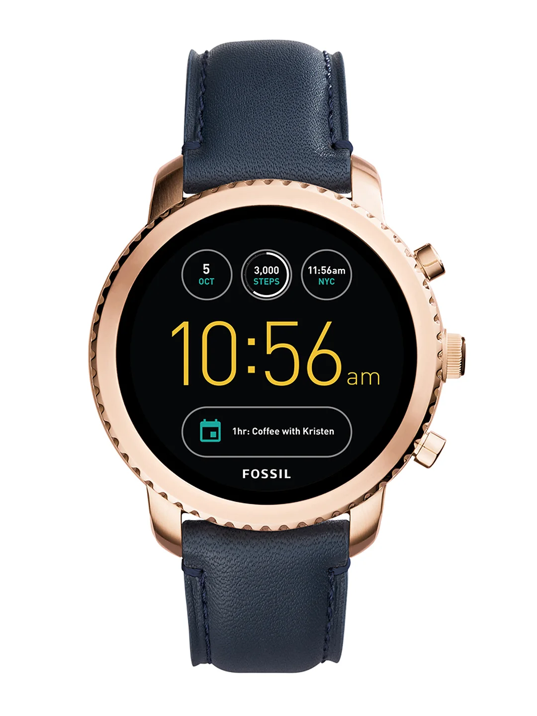 Buy Fossil Men Blue Q EXPLORIS Gen Smart Watch FTW4002 Smart