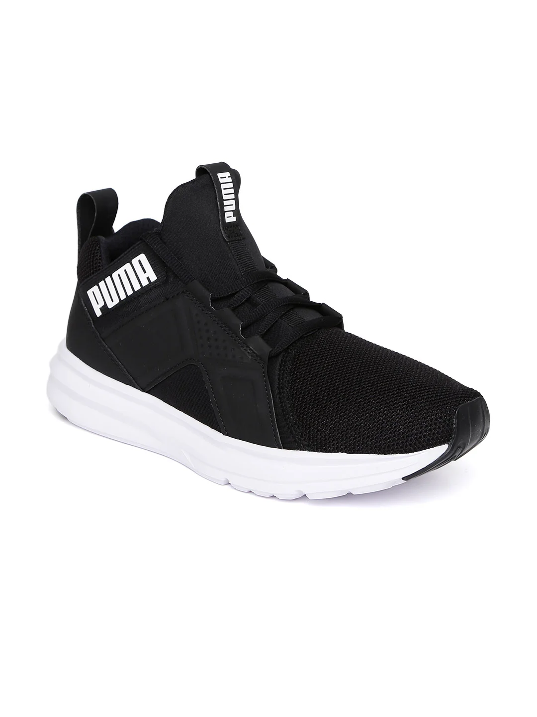 Puma Shoes Adidas Puma 2017 Buy Puma Men Black Enzo Mesh Running Shoes  Sports Shoes For