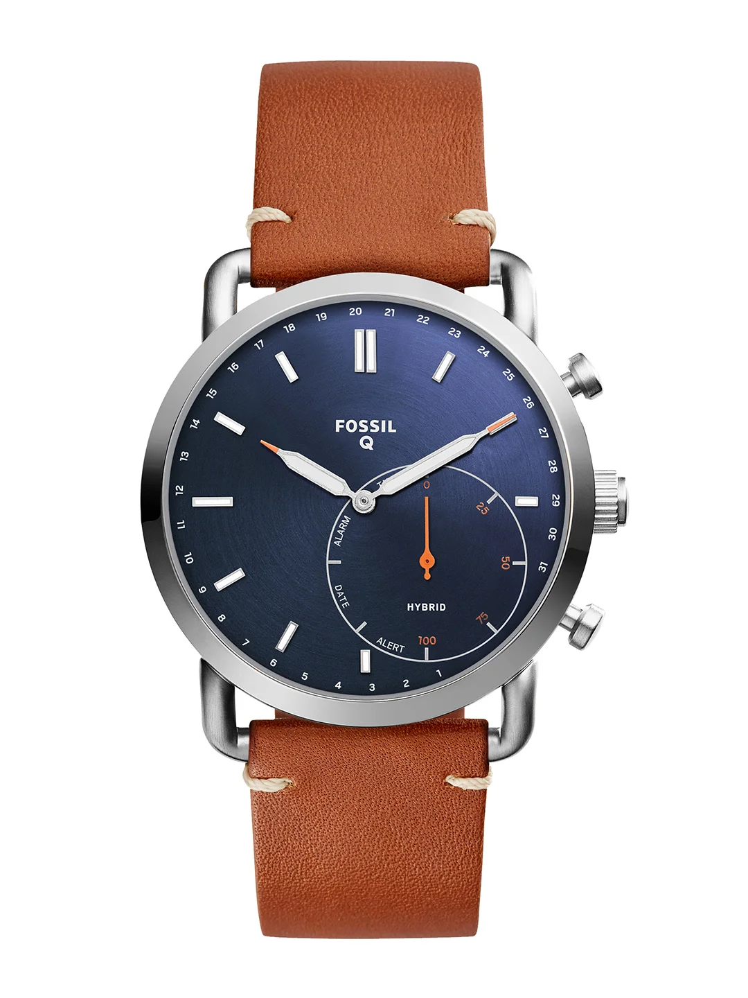 Buy Fossil Men Brown Blue Hybrid Smart Watch FTW1151 Smart