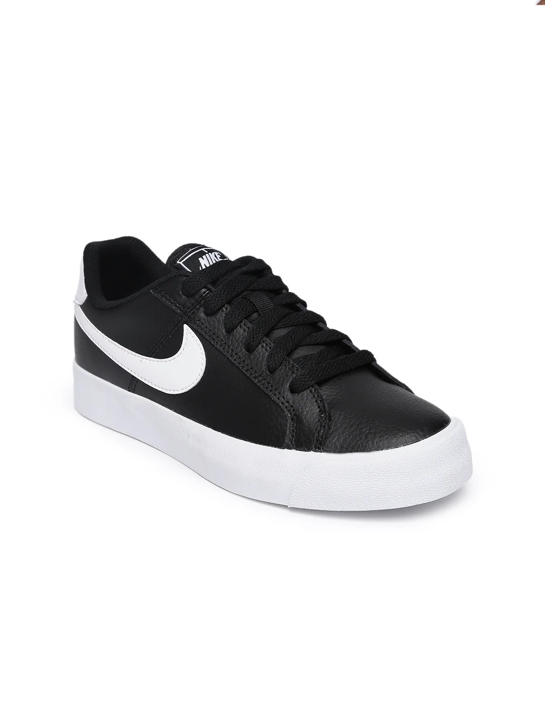 nike court borough low women's black