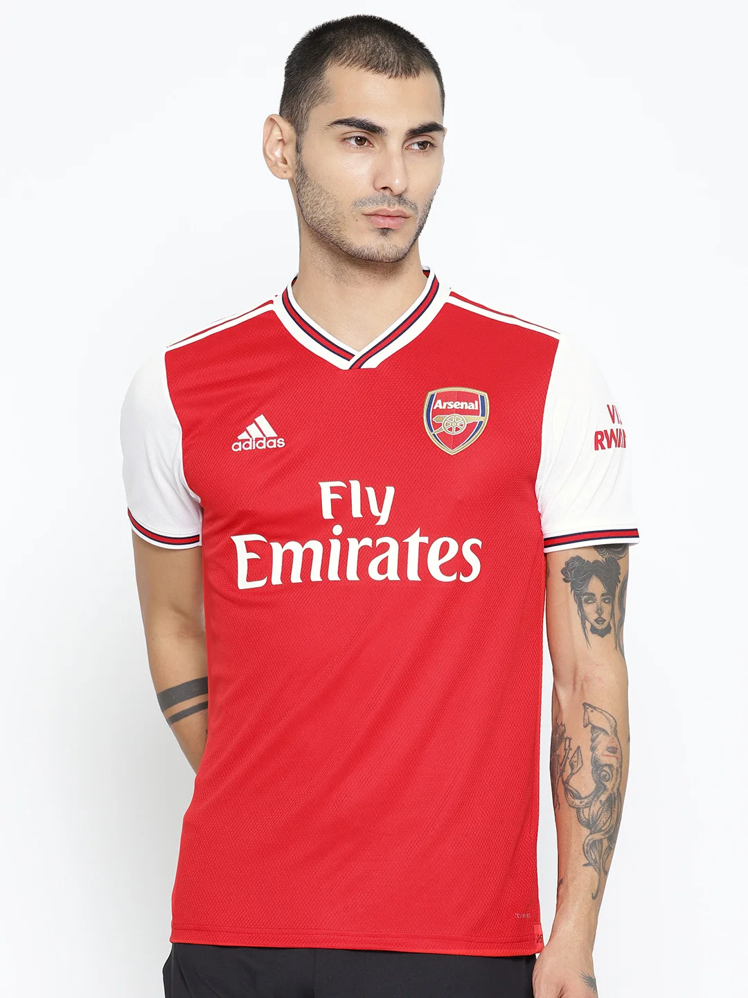 Buy ADIDAS Men Red Arsenal Printed Home Football Jersey