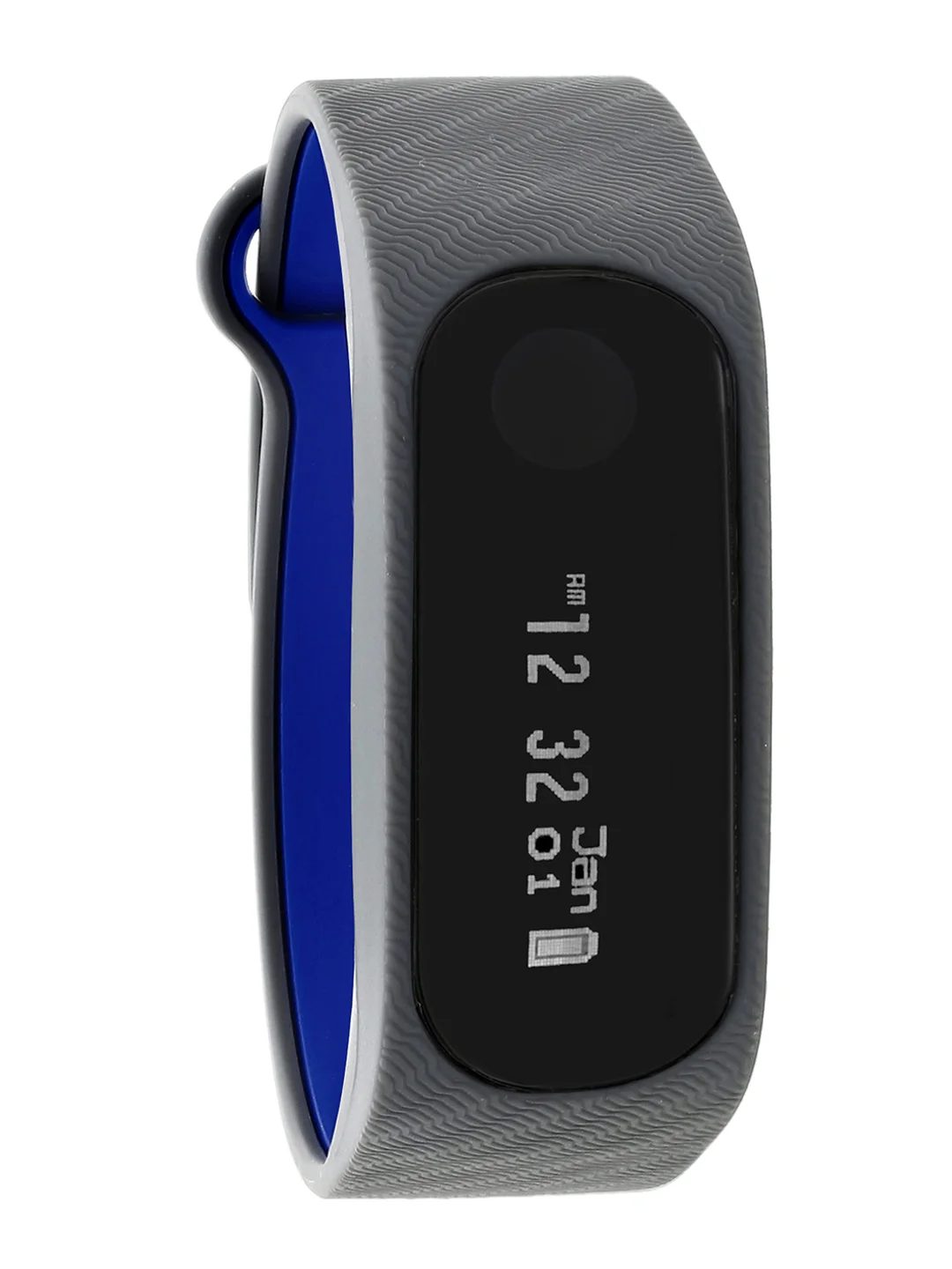 Buy Fastrack Unisex Grey Blue Reflex Smart Band Fitness