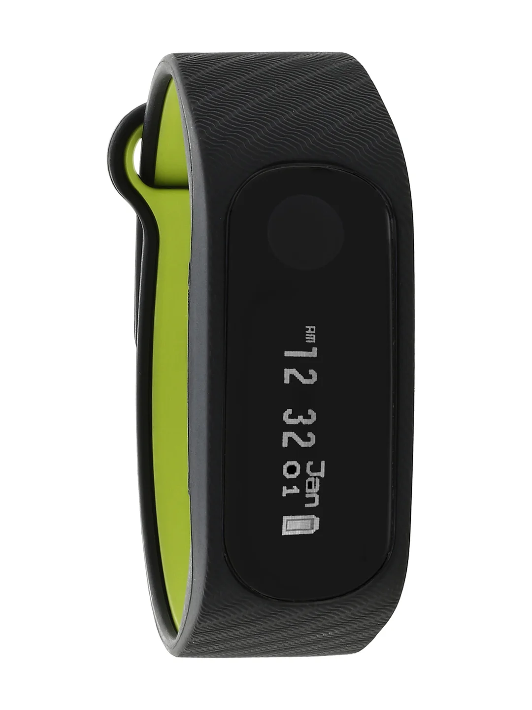 Buy Fastrack Unisex Black Green Reflex Smart Band Fitness