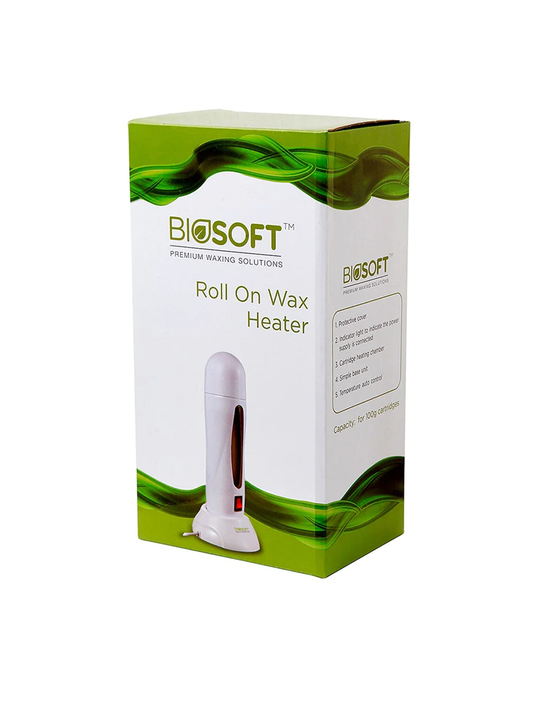 Wax Machine Best Roll On Wax Warmer Biosoft Roll-On Wax Heater White