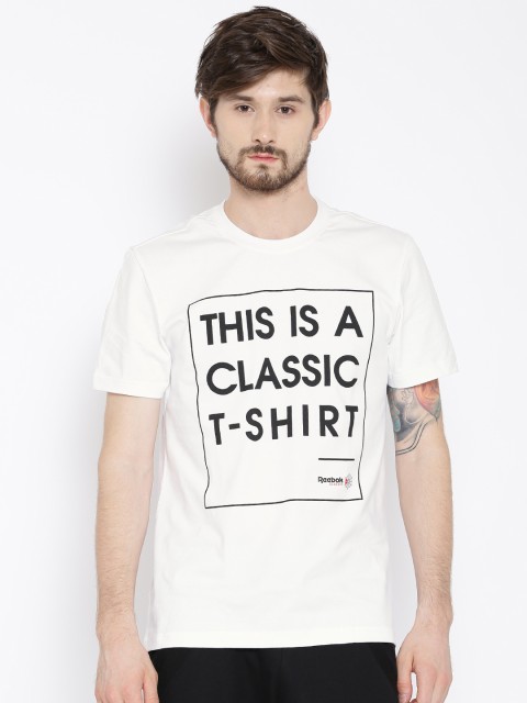 reebok classic t shirts white