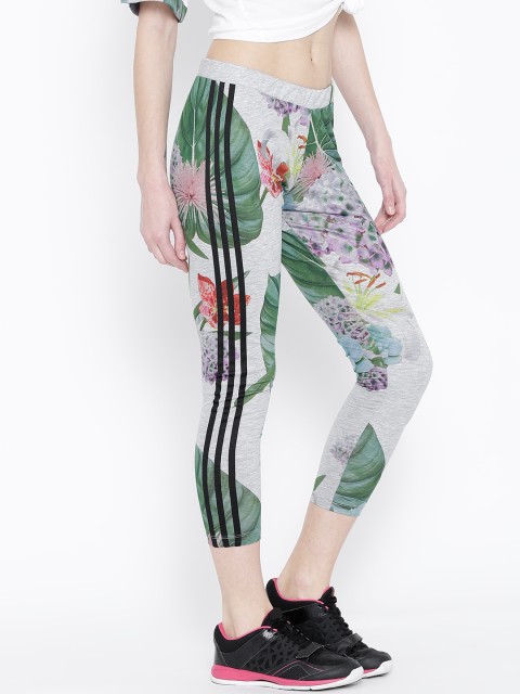 adidas tropical print leggings