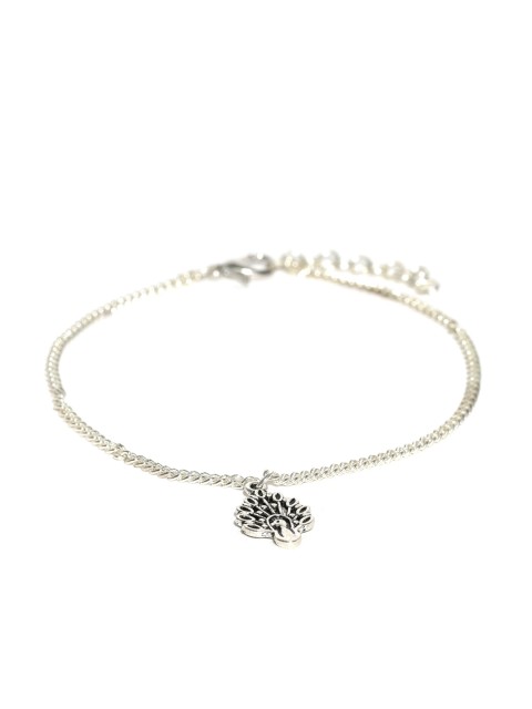 peacock anklet