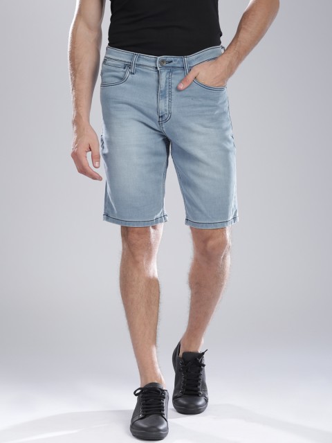 myntra denim shorts