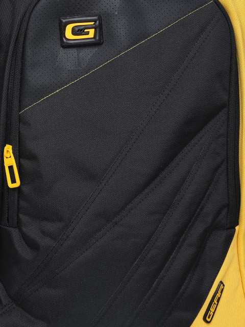 yellow waterproof backpack