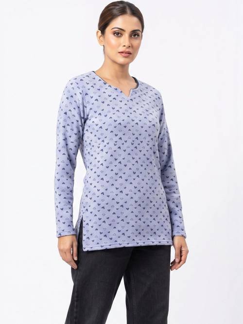 BAESD Women Printed Woollen Kurta