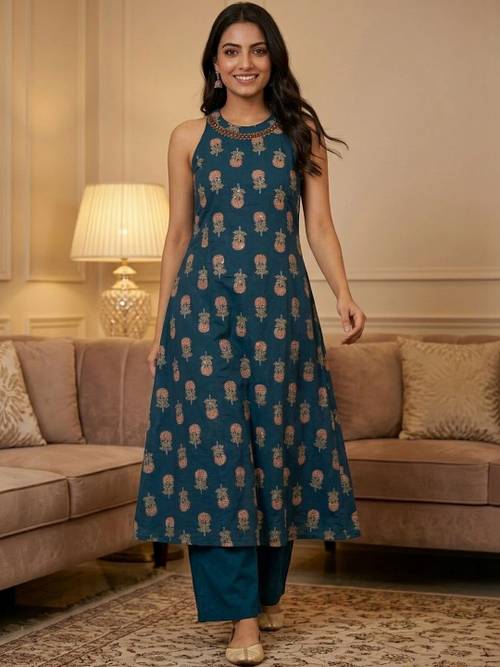 Sangria Women Ethnic Motifs Printed Indie Prints Kurta