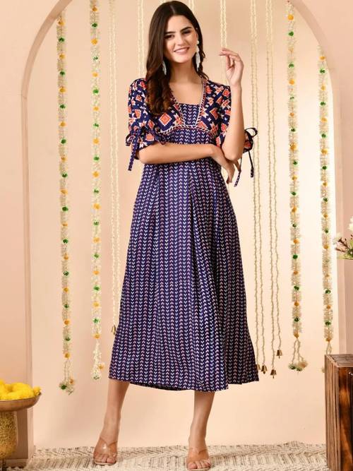 Anouk Women Ethnic Motifs Printed Kurta