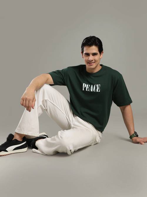 SMOSH Men Typography Printed T-shirt