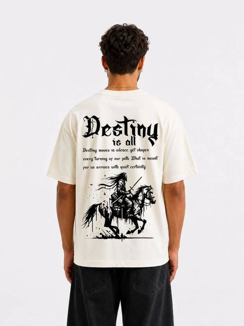BRAHMOR Men Typography Printed T-shirt