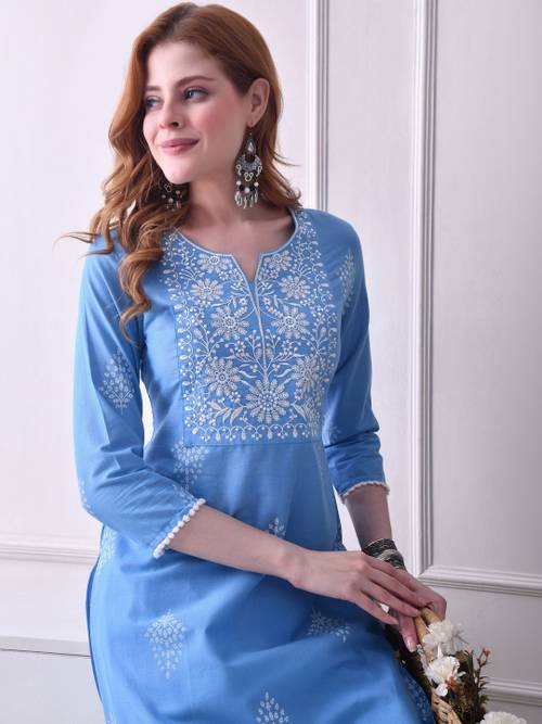 KJTRENDS Women Floral Printed Floral Kurta