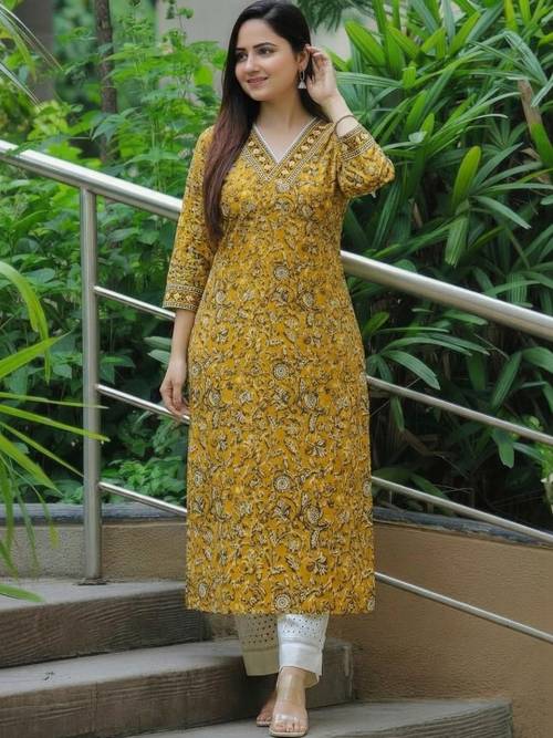 Sa Rasa Women Floral Printed Kurta