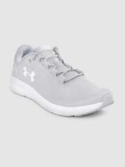 Buy UNDER ARMOUR Men Black Woven Design Charged Pursuit 2 Running