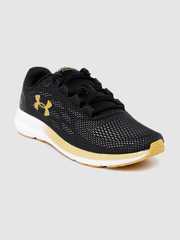 Buy UNDER ARMOUR Men Black Woven Design Charged Pursuit 2 Running