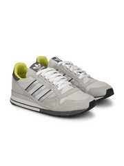 Buy ADIDAS Originals Men White Self Design ZX 500 Sneakers