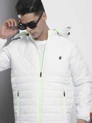 Buy The Indian Garage Co Men Zip-Front Puffer Jacket with