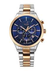 Buy Xylys Men Triumph Swiss Chronograph Stainless Steel Blue Dial