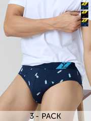 Buy XYXX Men Pack Of 3 Printed Cotton Basic Briefs XYBRF3PCKN893 Buy XYXX Men Pack Of 3 Printed Cotton Basic Briefs XYBRF3PCKN893