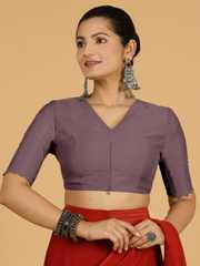 Buy Binks Divya x Rozaana Short Sleeves Saree Blouse - Saree