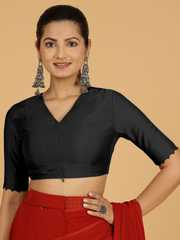 Buy Binks Divya x Rozaana Short Sleeves Saree Blouse - Saree
