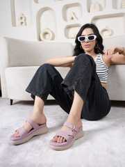Buy Roadster Women Open Toe Platform Sandals with Buckles - Heels