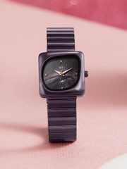 Buy Fastrack Vyb Diva Quartz Purple Mother of pearl Dial Watch For