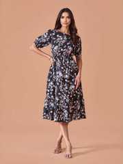 sachin and babi light blue dress Buy DressBerry Floral Print Fit & Flare Midi Dress - Dresses for Women  32385703
