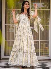 Buy CORSICA Women Floral Printed Fit & Flare Maxi Dress - Dresses for Women  34475483 | Myntra