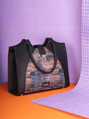 Buy Alt by Zouk Harriet Abstract Printed Jute Laptop Compartment