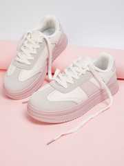m♡s Buy max Women Colourblocked PU Sneakers - Casual Shoes for Women