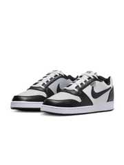 nike ebernon low black and white
