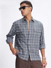 Buy glitchez Check Oversized Shirt - Shirts for Men 31361237 | Myntra