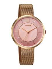 Buy Sonata Women Modern Edit 3 Quartz Rose Gold Round Dial Watch