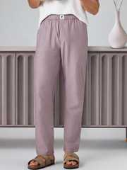 Buy XYXX Men Solid Cotton Ultra-Breathable Chambray Pyjamas