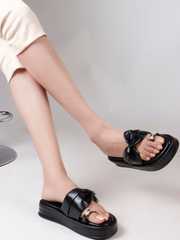 Buy CORSICA Platform Sandals with Bows - Heels for Women 39399503