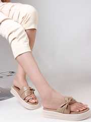 Buy CORSICA Platform Sandals with Bows - Heels for Women 39399503