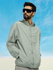 Buy XYXX Men's Solid Ozone UV Protection Quick Dry Chrome White