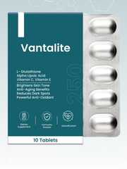 Buy SKINAA Vantalite Tablet For Skin 500mg Glutathione & Vitamin C & E 10  Tablets - Skin Supplements for Unisex 30443679 | Myntra