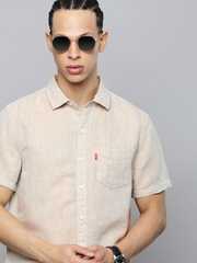 Buy Levis Cutaway Collar Linen-Cotton Casual Shirt - Shirts for